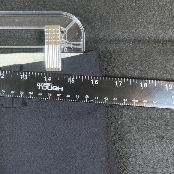 Banana Republic Womens Pants Black Jackson Curvy Fit Wool Blend Lined Stretch 8 - Picture 7 of 15